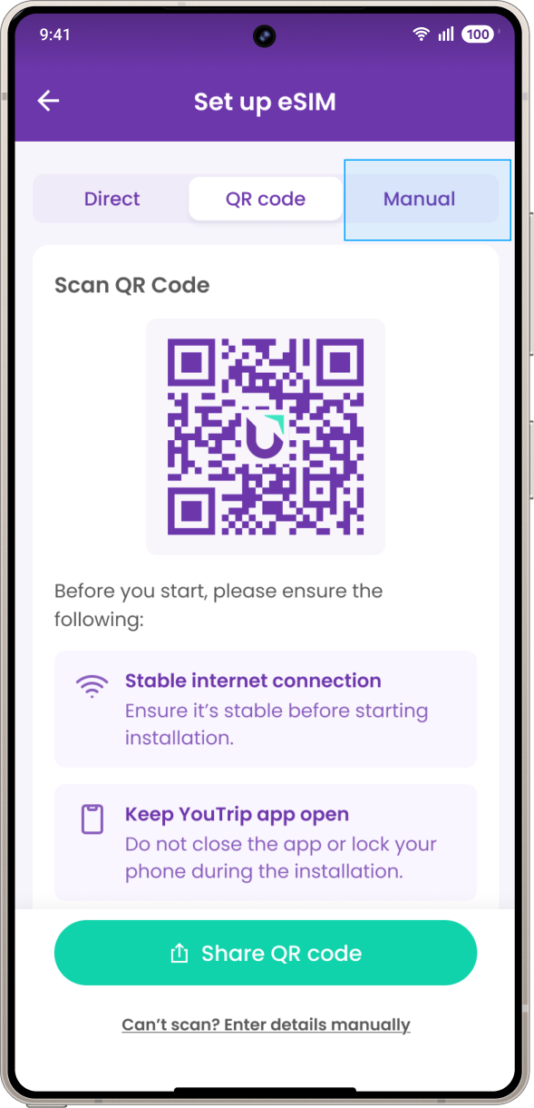 How do I set up my eSIM on my device? – YouTrip Support Centre